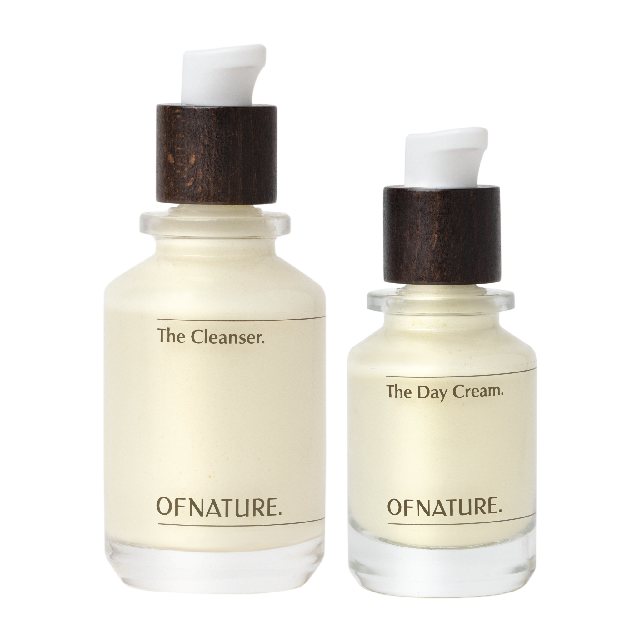 Day Cream + Cleanser Combo - OF NATURE