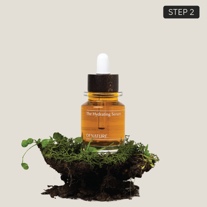 OF NATURE The Hydrating Serum for dry skin on Mud with Step