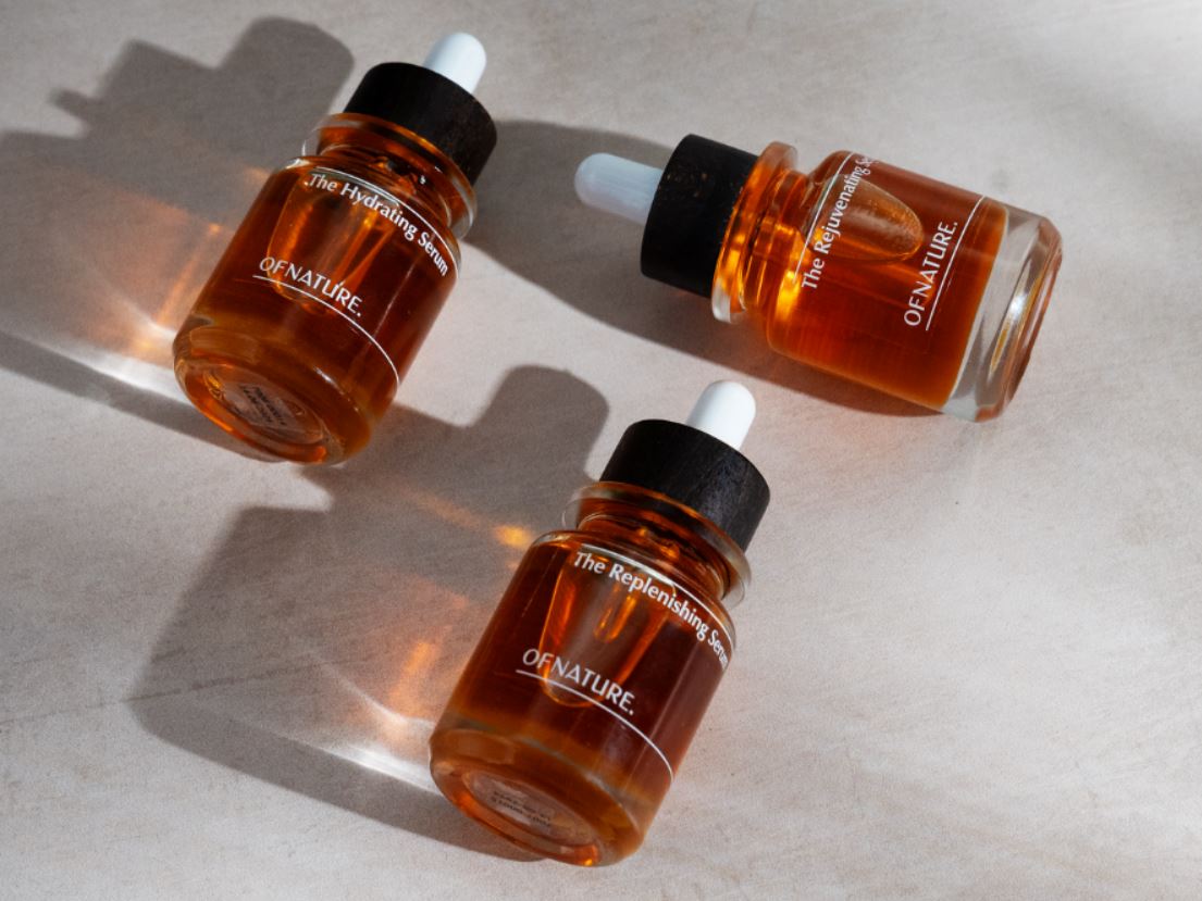 OF NATURE The Serums Skincare Collection for dry, oily, combination and ageing skin